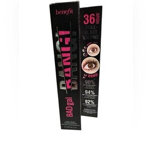 Benefit BADgal Bang 36-Hour Full-Blast Volumizing Mascara - Black. NIB